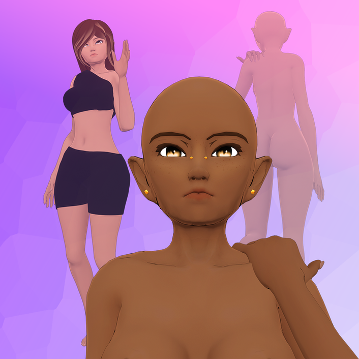 Avatar rendition and kitbashing example