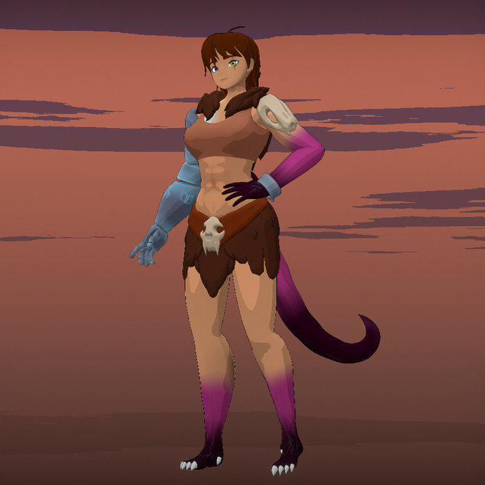 Custom character model